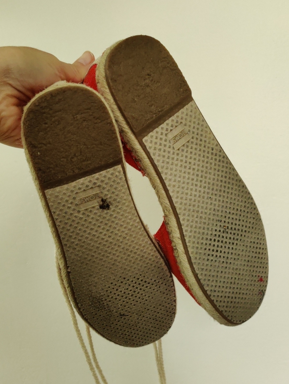 Clare V X Toms Red Espadrilles - Picture 6 of 10